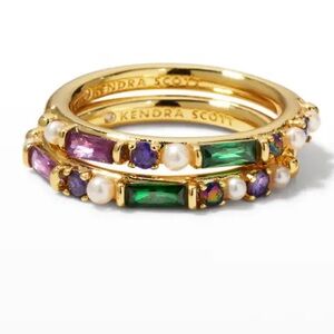 Kendra Scott Jeweled rings